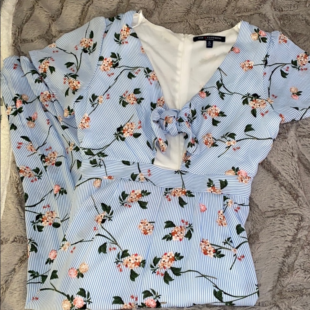Floral Jumpsuit
